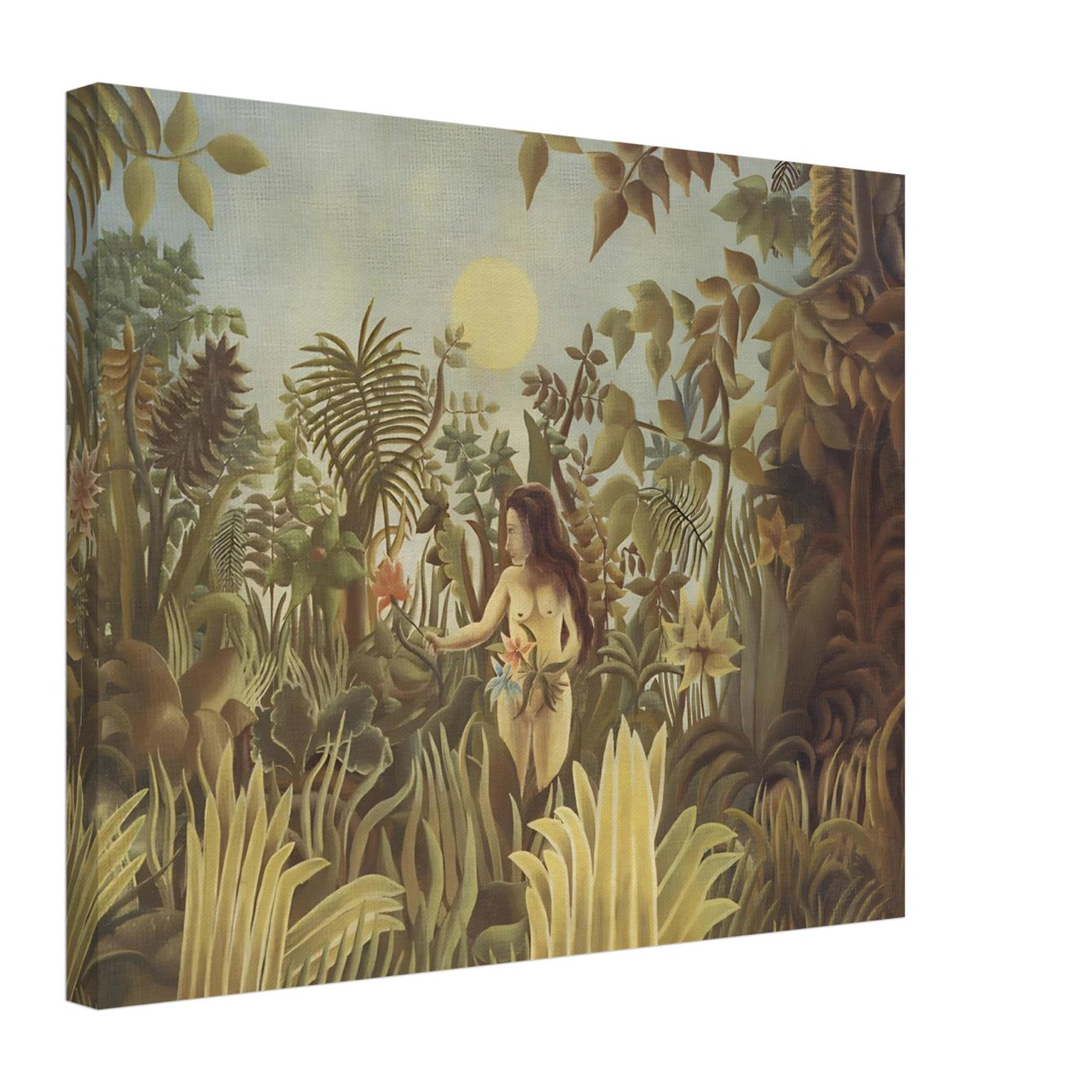 Eve in the Garden of Eden (ca. 1906-1910) | Henri Rousseau Rediscovered