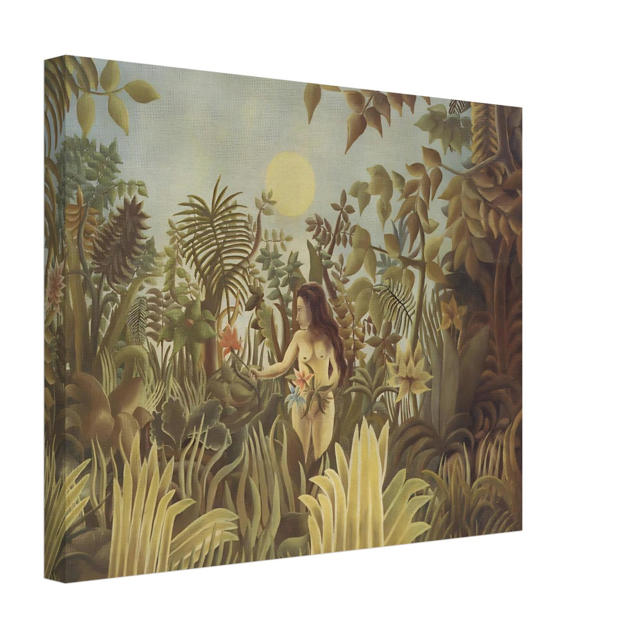 Eve in the Garden of Eden (ca. 1906-1910) | Henri Rousseau Rediscovered