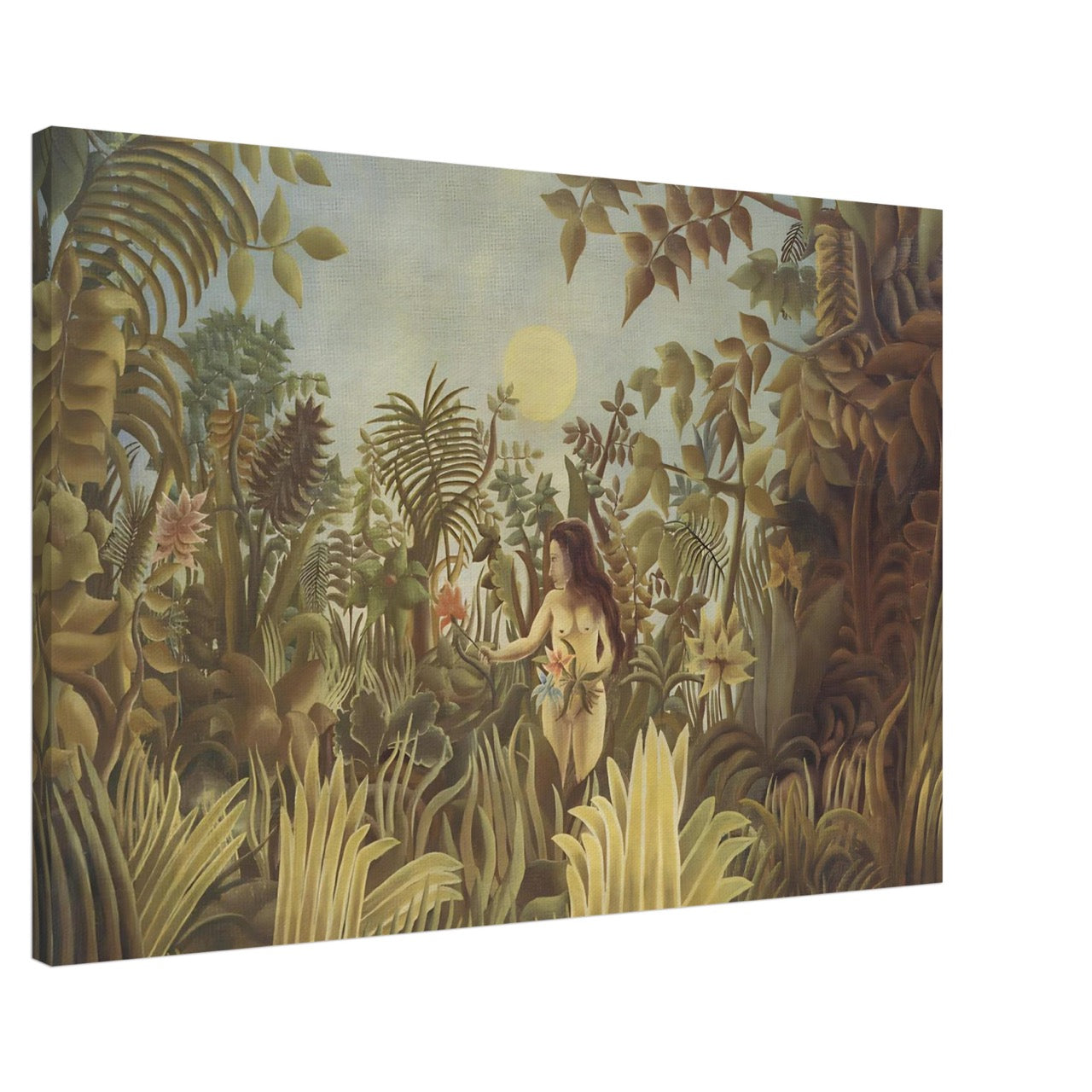 Eve in the Garden of Eden (ca. 1906-1910) | Henri Rousseau Rediscovered