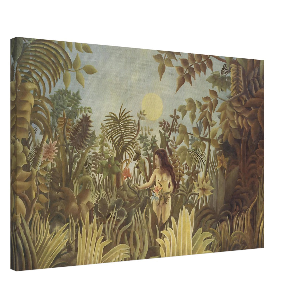 Eve in the Garden of Eden (ca. 1906-1910) | Henri Rousseau Rediscovered
