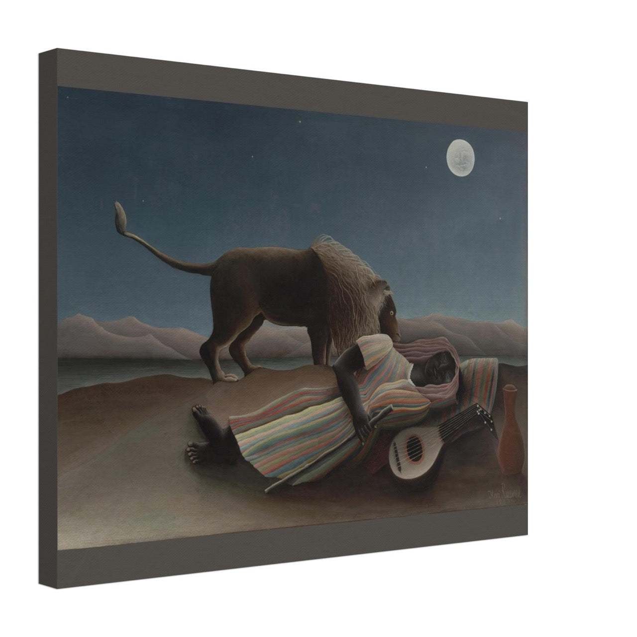 The Sleeping Gypsy (1897) | Henri Rousseau Rediscovered