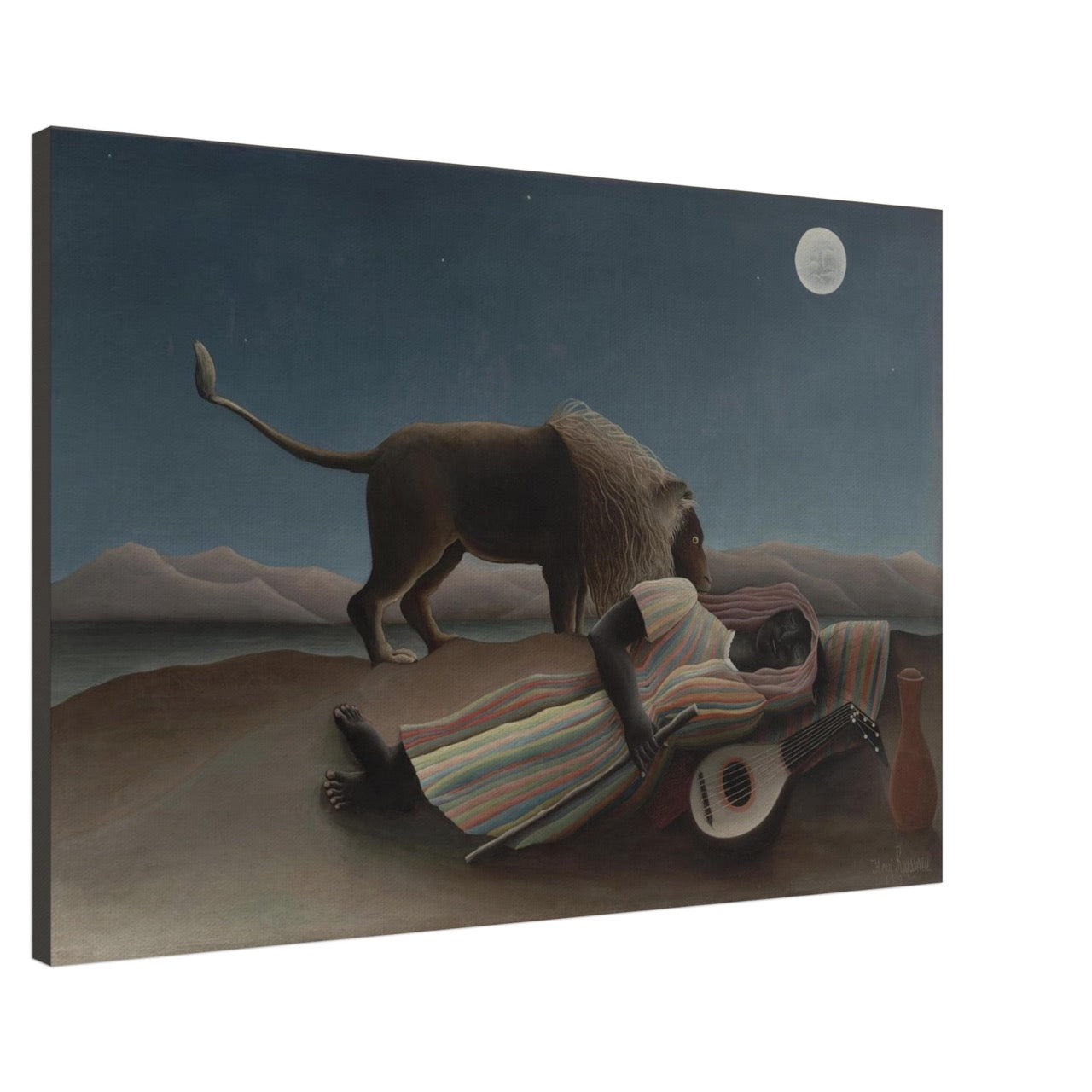The Sleeping Gypsy (1897) | Henri Rousseau Rediscovered